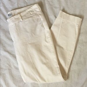Old Navy Off White Diva Pants, Size 14